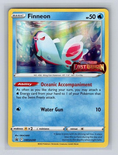 Pokemon holo finneon - pokemon,