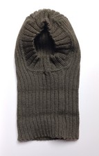 Army rib knit balaclava hood