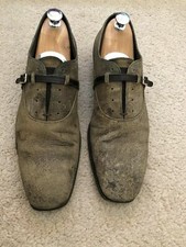 Authentic Cesare Paciotti Men's Brushed Shoes UK 8 EU42 US9 rrp £485