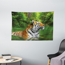 Tiger Wide Tapestry Siberian