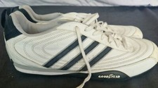 2008 Adidas Goodyear White Trainers - Size UK 12