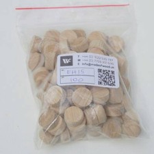 15mm Hole Real Oak Side Grain