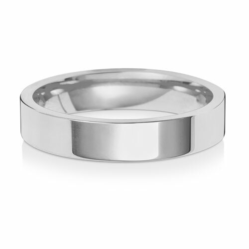 950 platinum 4mm wedding - 950,