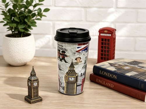 London travel mug - travel, with