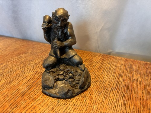 Coal miner statue - coal,