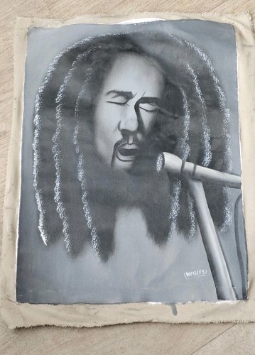Bob marley art - bob, on
