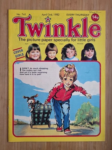 Twinkle vintage comic - -,