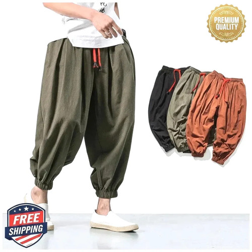 New oversized men harem pants - oversized,