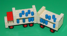 LEGOLAND Town Very Rare Milk Float & Trailer Set 645 2 645 Vintage Instructions