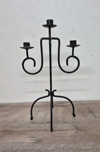 Vintage candle holder wrought - candle,