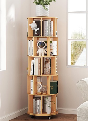Tier rotating bookshelf - tier,
