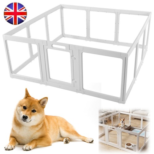 Clear transparent acrylic dog - clear,