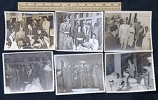 Ismaili Prince Aga Khan Vintage 6 B/W Picture Photography Size 6 X 5 Inch 