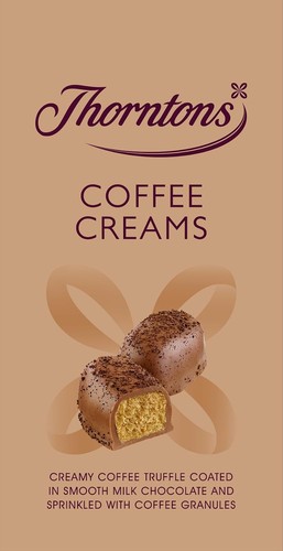 Thorntons coffee creams milk - thorntons,