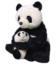 New panda mom baby soft - &,