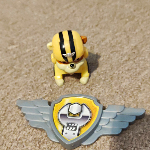 Paw patrol rubble plastic - patrol,