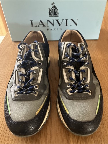 Lanvin blue leather - lanvin,