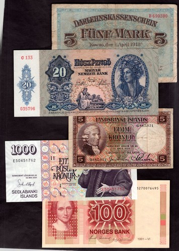 Europe banknotes a n - europe., a-n