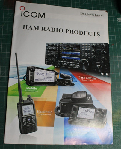 Icom ham radio catalog 2015 - radio,