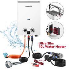 GASLAND LPG Hot Water Heater Propane Gas Tankless Instant Boiler Shower Portable