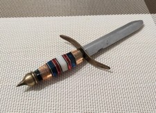 VINTAGE HANDMADE PEN KNIFE / DIRK PRISON CREATIVITY 1970's USSR