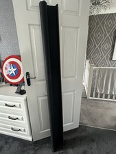 BLACKOUT ROLLER BLIND  - BLACK/CHARCOAL