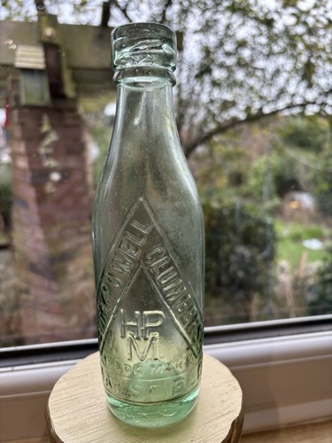 Vintage glass bottle henry - glass,