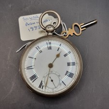 Antique Silver Fob Pocket