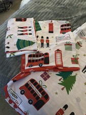Christmas Duvet Set With Two Pillows Cases