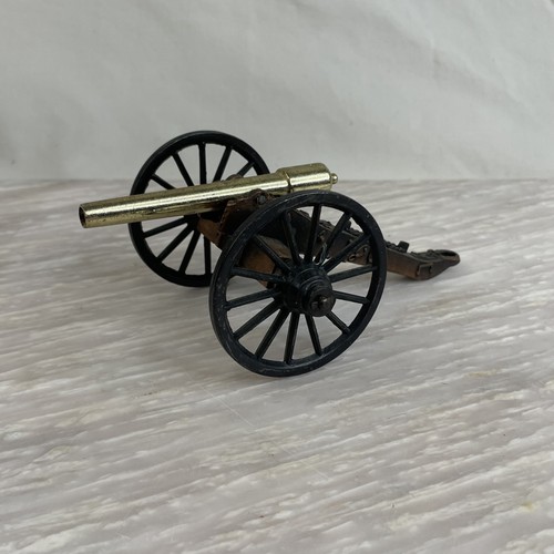 Miniature cannon brass cast - miniature,