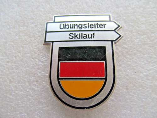 Old ski sports badge - sports,