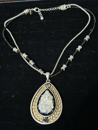 Signed vintage double strand - vintage,