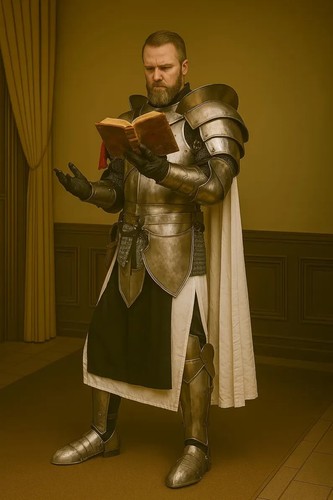 Steel medieval knight - medieval,