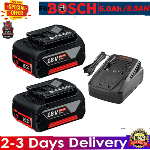 2pack 0ah for bosch - 2pack, 8.0ah