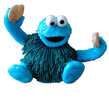 Koosh Ball Cookie Monster