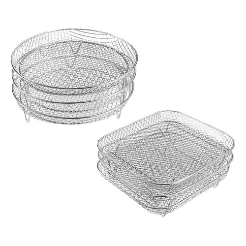 3pcs air fryer rack roasting - air,