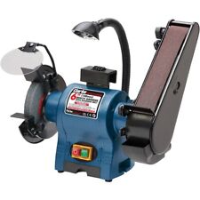 CLARKE BENCH GRINDER 6" WITH SANDING BELT & LAMP 250W  CBG6SC 6502130