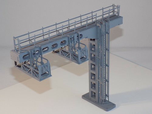 Double track signal gantry - double,