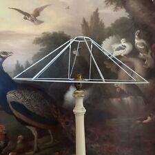 17” ‘extreme’ Coolie shaped vintage wire frame for lampshade making