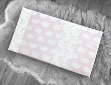 SALE IKEA Bankkamrat, Hemmahos, Stuva Bench Pad Cover Baby Pink Patchwork