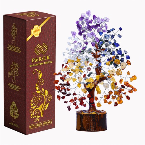 Seven chakra crystal tree - seven,