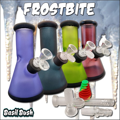 Frostbite glass beaker - frostbite, water