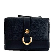 RADLEY Purse Black Leather Small Coin Card Trifold Wallet -Paddington Place -New