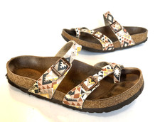 Ladies BIRKENSTOCK MAYARI Vegan Toe post Sandals Flip Flops Size UK 5 38