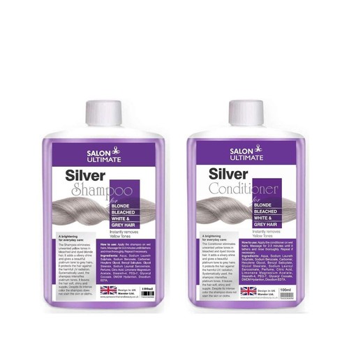Salon silver shampoo - salon, +