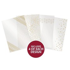 Hunkydory -Golden Oldies - Festive Fun Luxury Foiled Acetate - 16 SHEETS