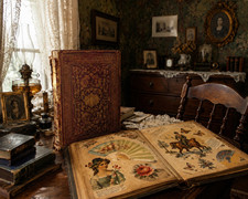 Antique Victorian Scrapbook