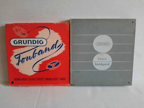 Grundig tonband reel - grundig,
