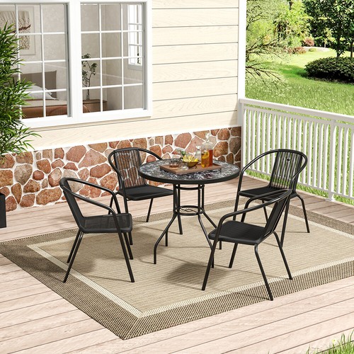 Garden patio bistro - coffee, w/
