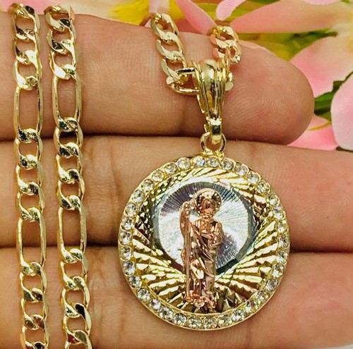 14k gold plated - saint, jude